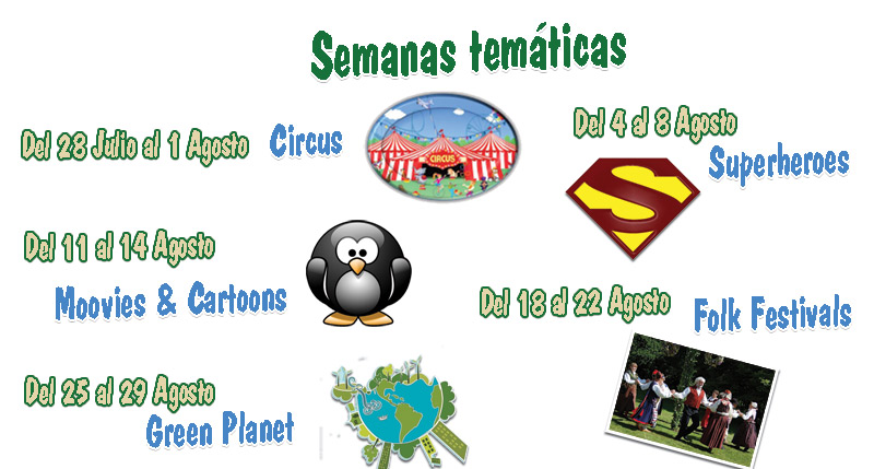 Campamentos de verano en Boadilla 2014 - actividades infantiles y juveniles